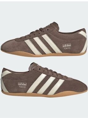 adidas Tokyo Women’s Sneakers in Brown and Cream